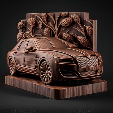 3D модель Lincoln MKS (STL)